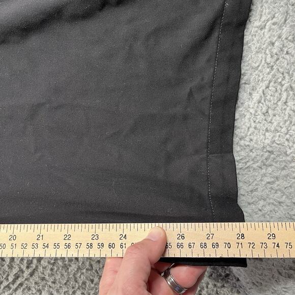 AMERICAN EAGLE PANTS WOMENS 18 SHORT BLACK SUPER HIGH RISE WIDE LEG FITS 38x28 - Picture 10 of 11